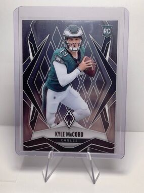 Kyle McCord Phoenix Rookie card Eagles